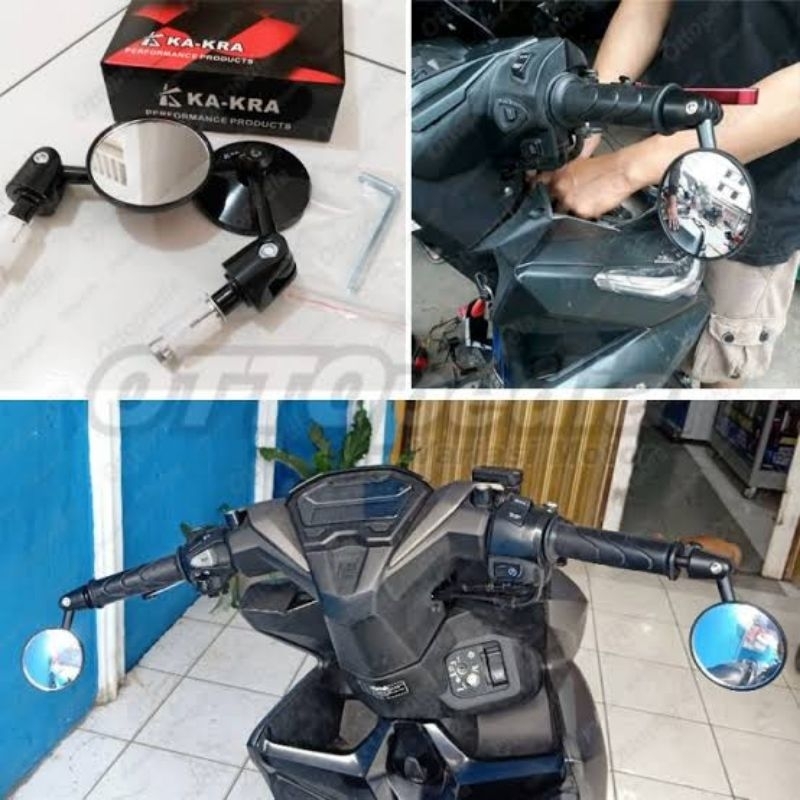 Jual Spion Bar End / Spion Jalu Bulat Universal | Shopee Indonesia