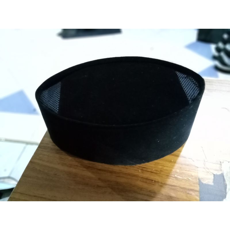 Jual songkok/peci hitam KOPYA tinggi 9 polos | Shopee Indonesia