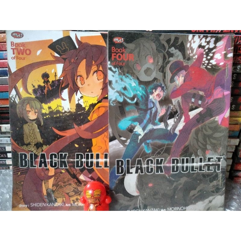 Black Bullet Shiden Kanzaki Manga Volume 1-4 (End) English Version Comic New