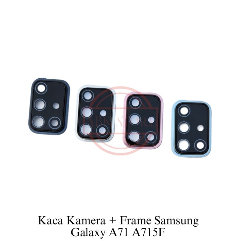 Jual Lensa Camera Kaca Kamera Belakang Frame Samsung A A F Shopee Indonesia