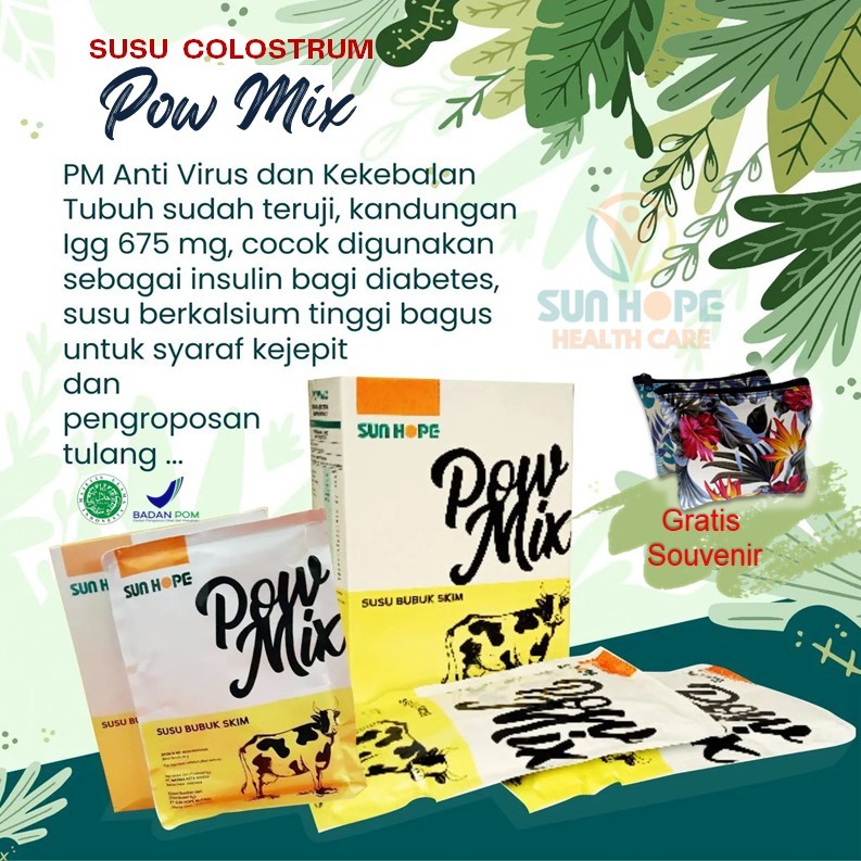 Jual Susu Kolostrum Colestrum POW MIX Sun Hope Power Mix | Shopee Indonesia