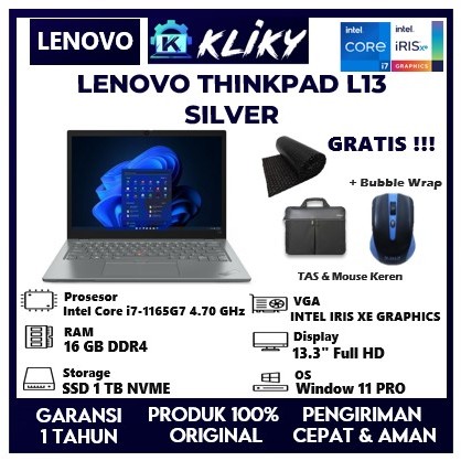 Jual Lenovo Thinkpad L13 Terlengkap & Harga Terbaru November 2023