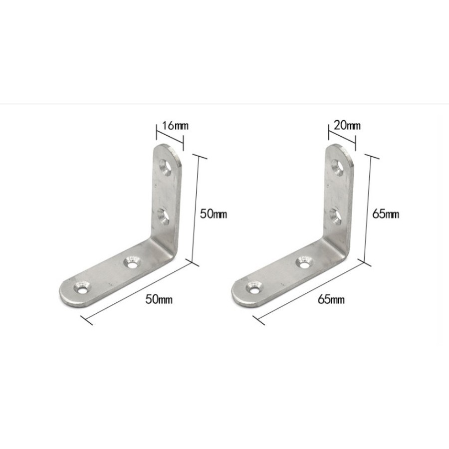 Jual BRACKET SIKU L AMBALAN / SIKU RAK STAINLESS STEEL 304 | Shopee ...