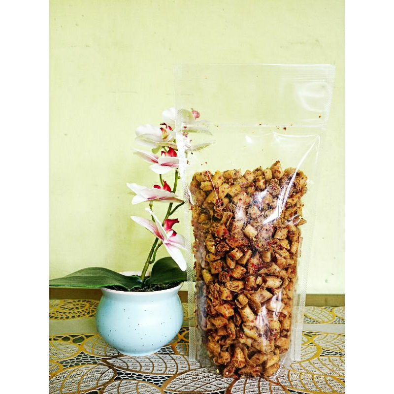 Jual 500gr Kulit lumpia goreng kulit lumpua kering keripik kulit lumpia