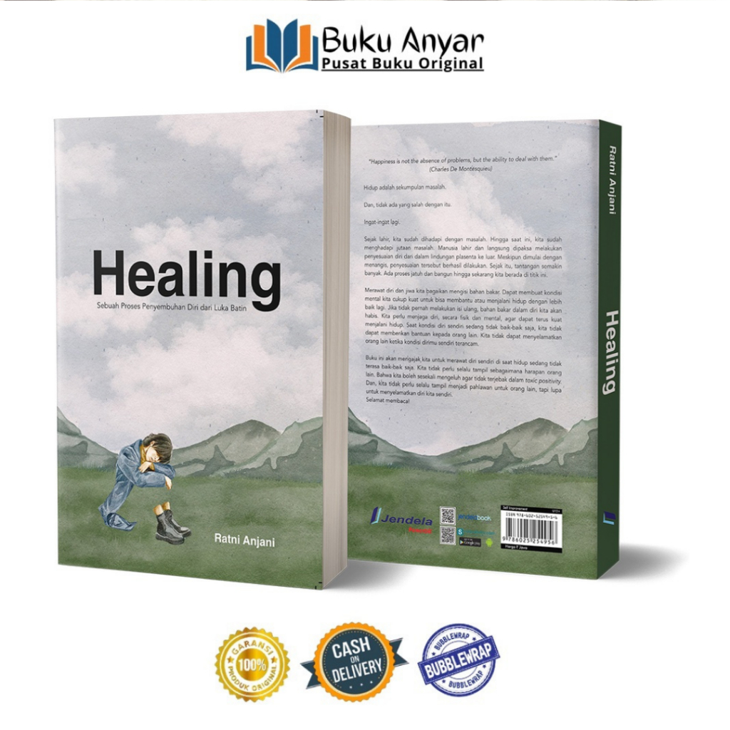 Jual Buku Healing Sebuah Proses Penyembuhan Diri Dari Luka Batin