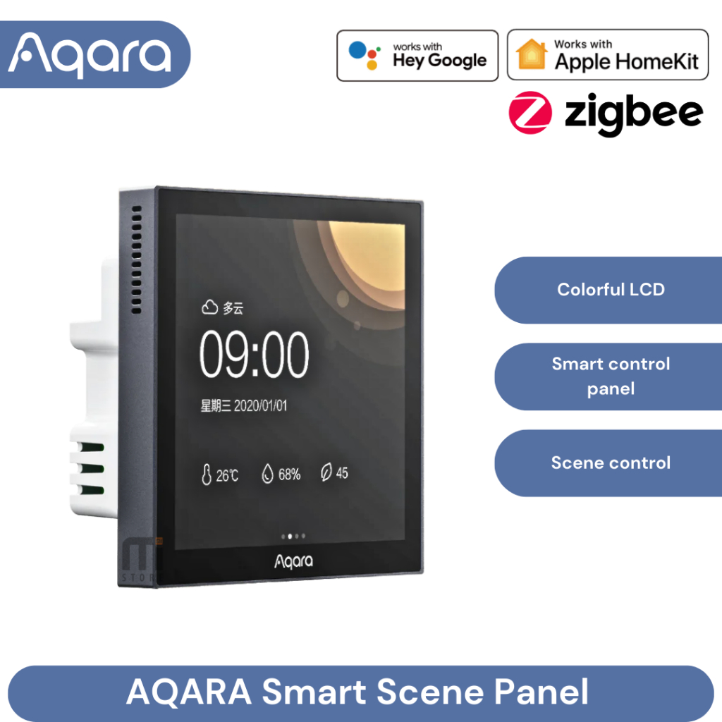 Jual AQARA S1 Smart Scene Panel Touch Switch Control Home kit Devices