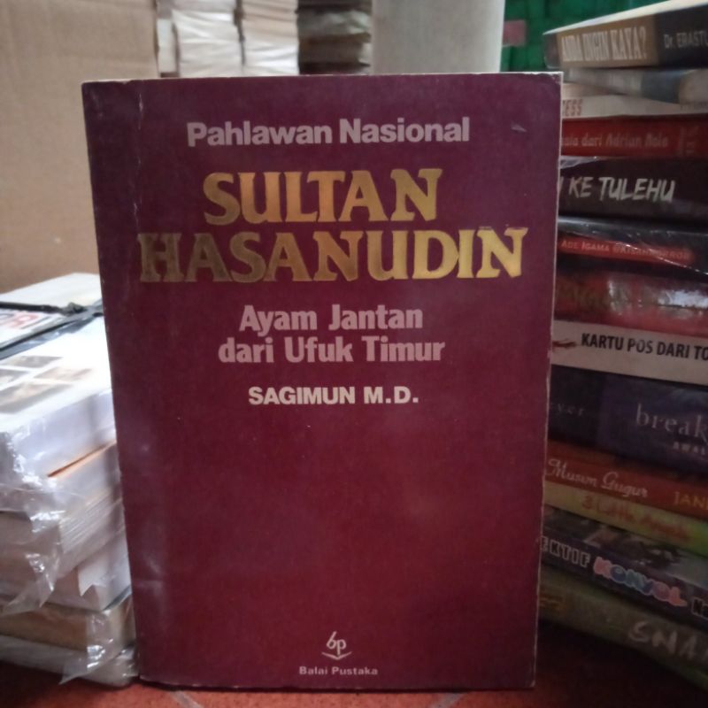 Jual Buku Pahlawan Nasional Sultan Hasanuddin Ayam Jantan dari Ufuk