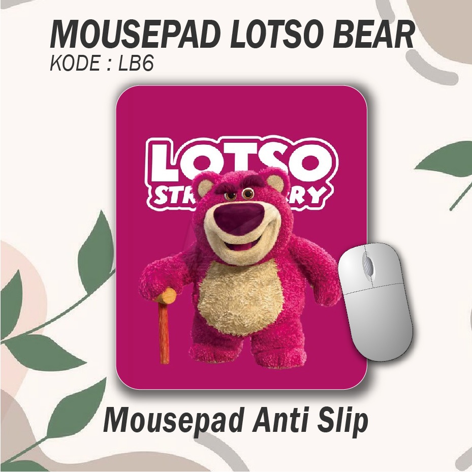 Jual MOUSEPAD LOTSO - LOTSO BEAR - ALAS MOUSE LOTSO - MOUSEPAD BESAR ...