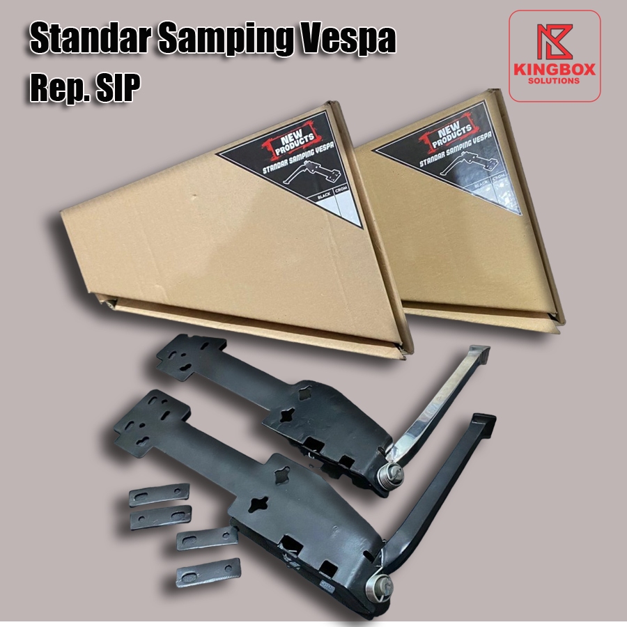 Jual Standar Samping Vespa Klasik Rep SIP | Shopee Indonesia