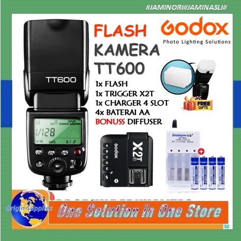 Godox TT600 TT600S 2.4G Wireless GN60 Master/Slave Camera Flash Speedlite  for Canon Nikon Sony Pentax Olympus Fujifilm