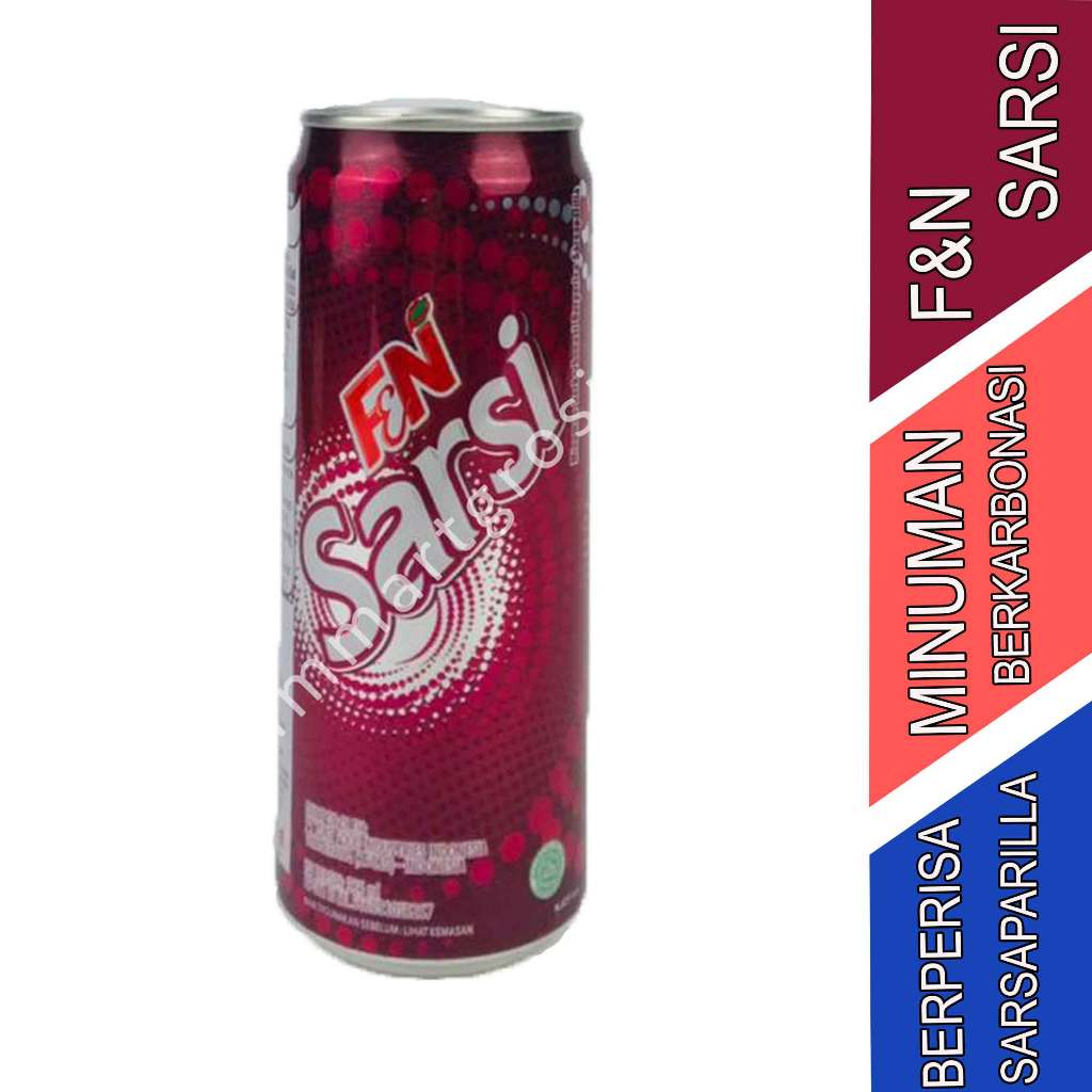 Jual Minuman - F&N Sarsi - Minuman berkarbonasi Berperisa Sarsaparilla
