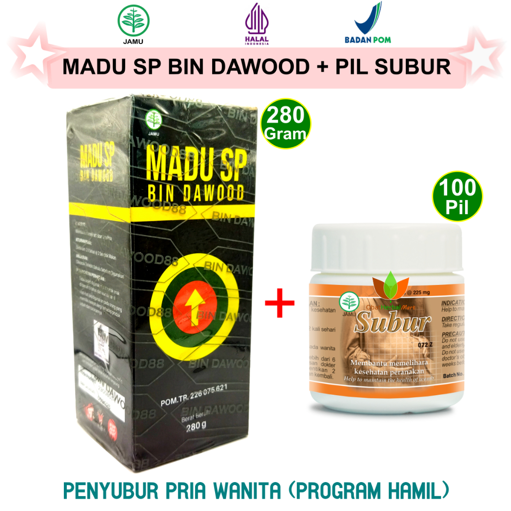 Jual PAKET PROMIL SUAMI ISTRI ALAMI LENGKAP : MADU SP SUBUR PRIA ...