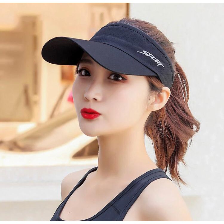 Jual ikiloshop HT5 Topi Anti Uv Matahari Sport Hat Jogging Lari Senam ...