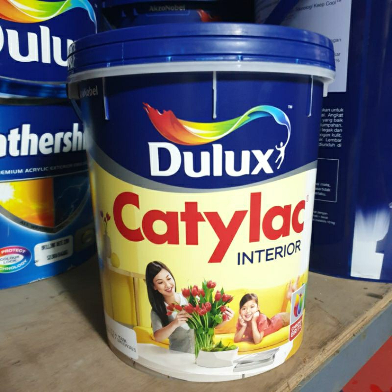 Jual Dulux Catylac Cat Interior Putih 5kg Cat Dalam Rumah Shopee Indonesia 9129