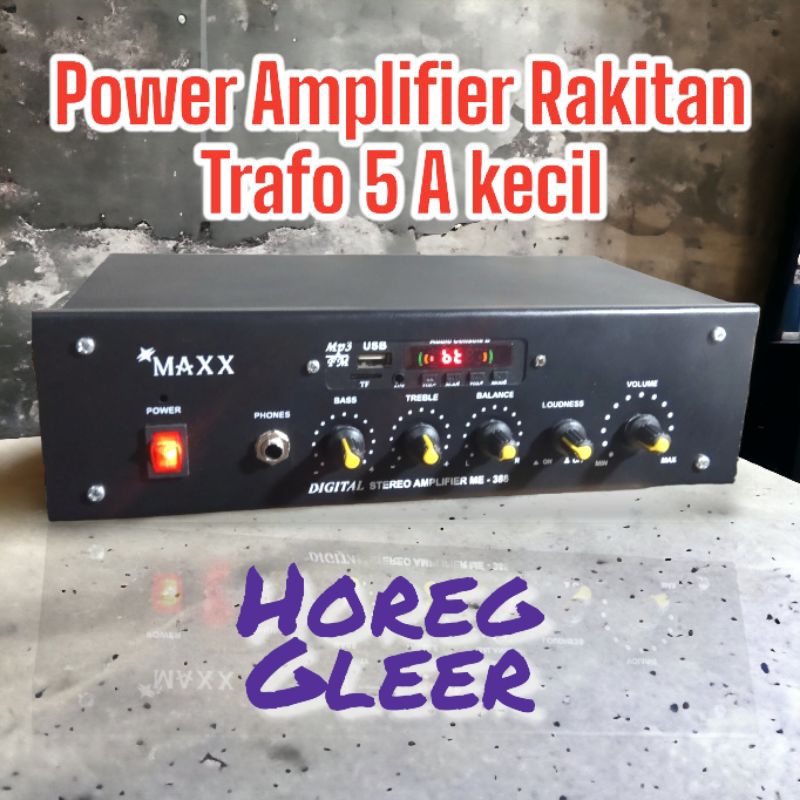Jual Power Rakitan 5 Amper Amplifier Subwoofer Shopee Indonesia