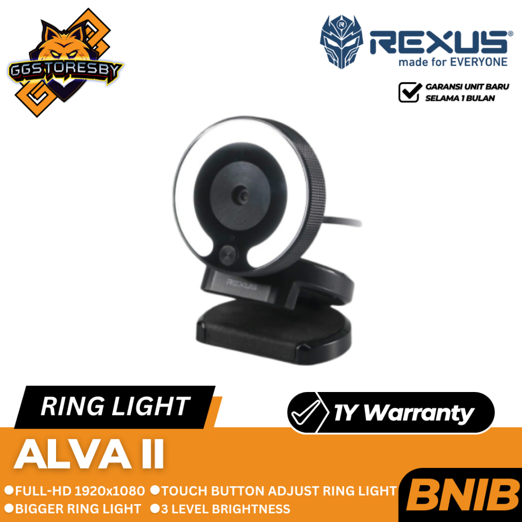 Jual Webcam Rexus Alva 2 Full Hd 1080P | Shopee Indonesia