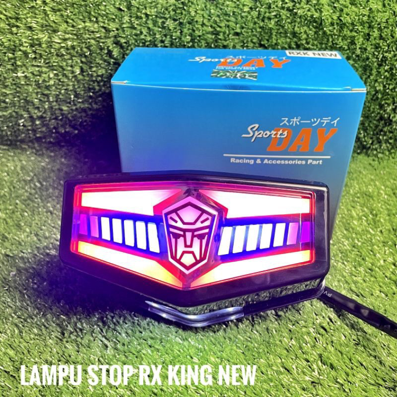 Jual STOPLAMP LED RX KING NEW MODEL TRANSFORMER LAMPU BELAKANG STOPAN ...
