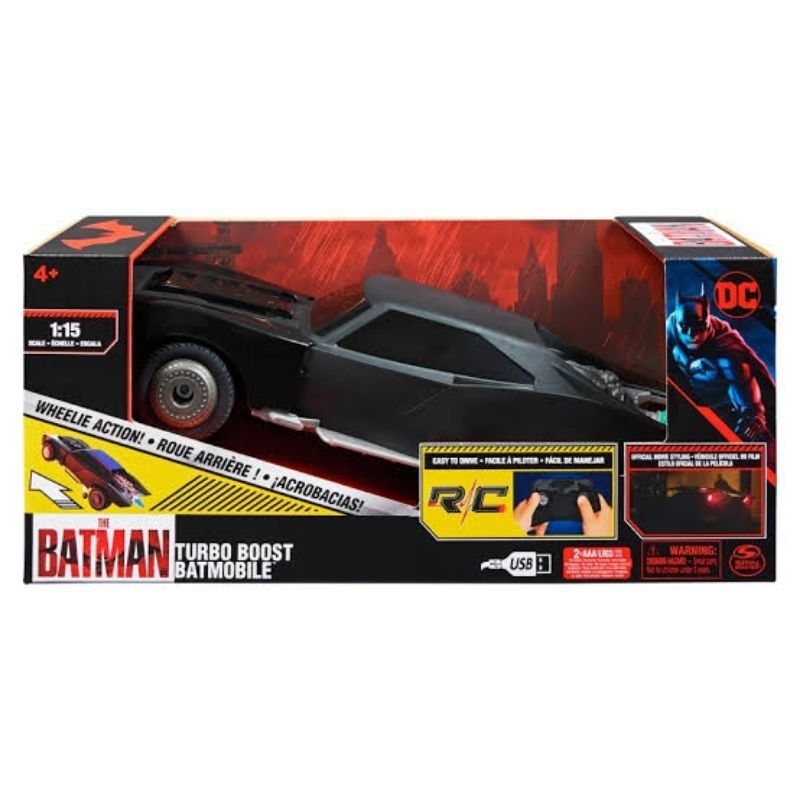 Jual Remote Control Turbo Boost Batmobile RC 1:15 the Batman movie ...