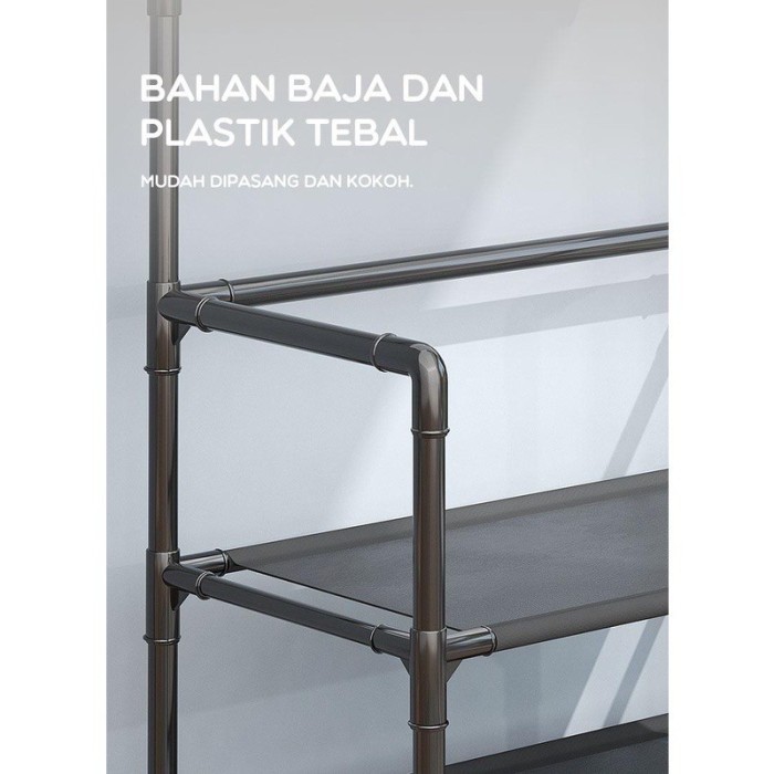 Jual Rak Sepatu Sandal 5 Susun Shoes Rack Holder Serbaguna - BONBOX ...