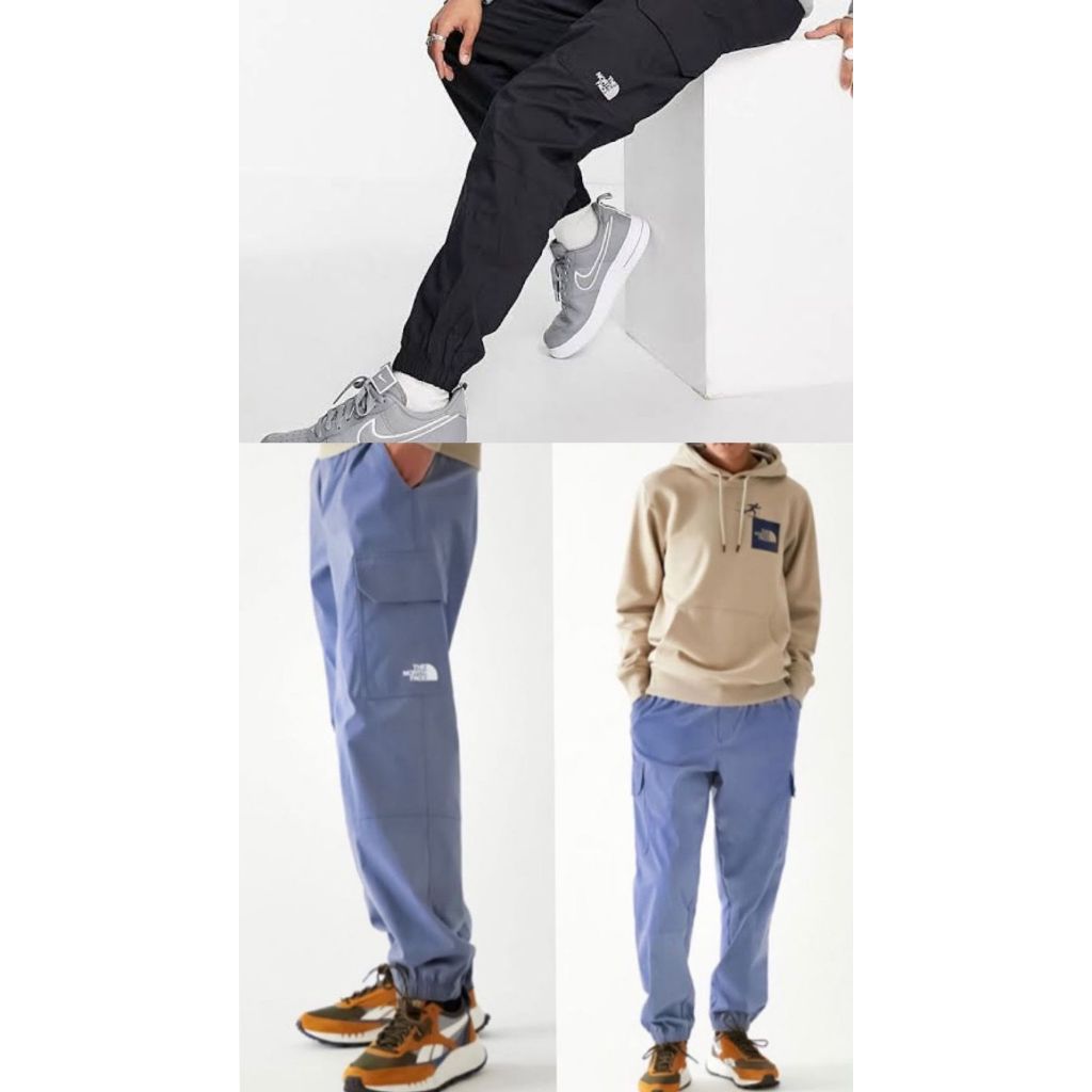 Jual The Nor*h Face Trishul Cargo Track Pants Unisex Shopee Indonesia