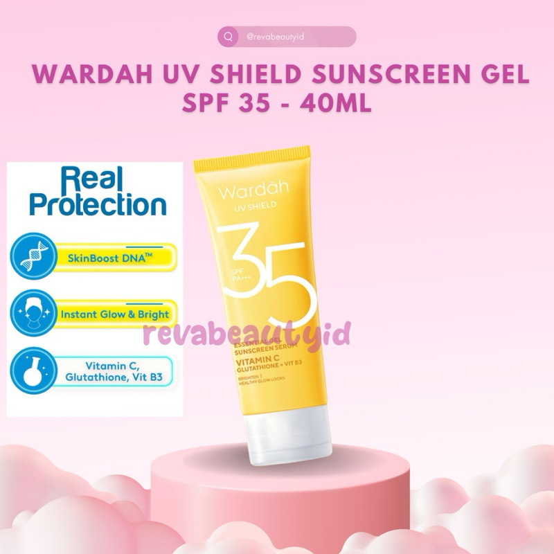 Jual Wardah Uv Shield Sunscreen Gel Spf Ml Shopee Indonesia