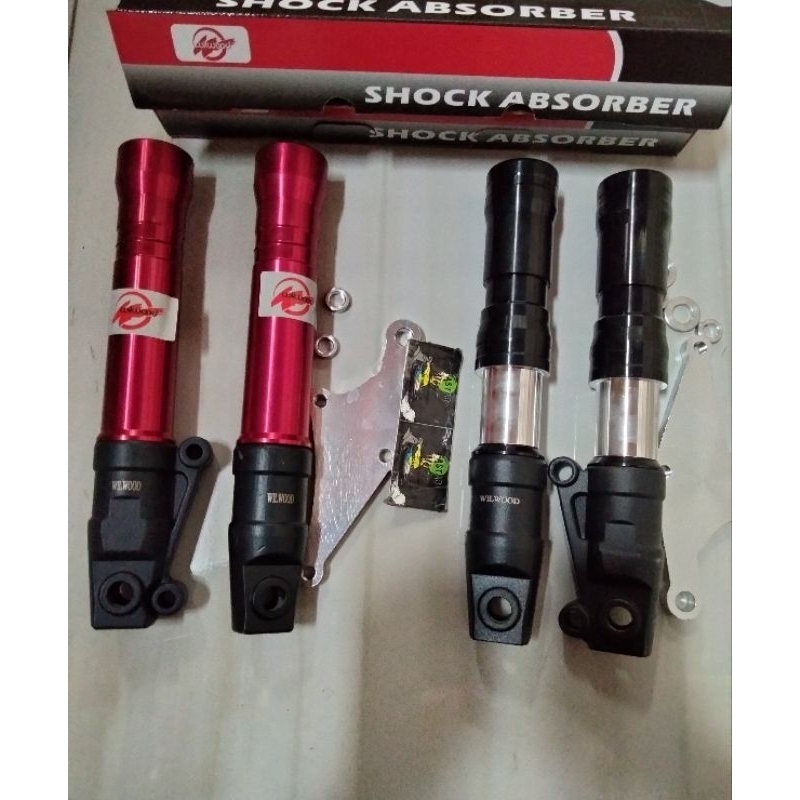 Jual Tabung Shock Sok Bottom Shock Sok Cnc Satria Fu Satria Set Plus Dudukan Shopee Indonesia