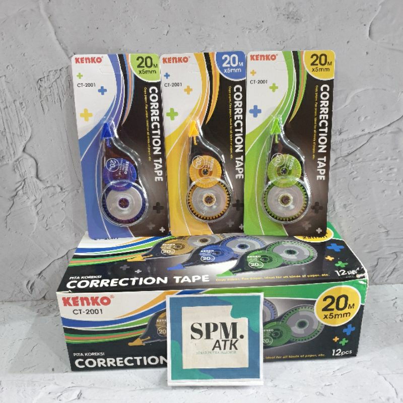 Jual Tipex Roll Kenko CT-2001 20 meter | Shopee Indonesia