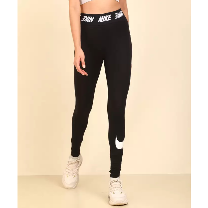 WMNS) Nike Sportswear Essential Leggings 'Black' CZ8533-010