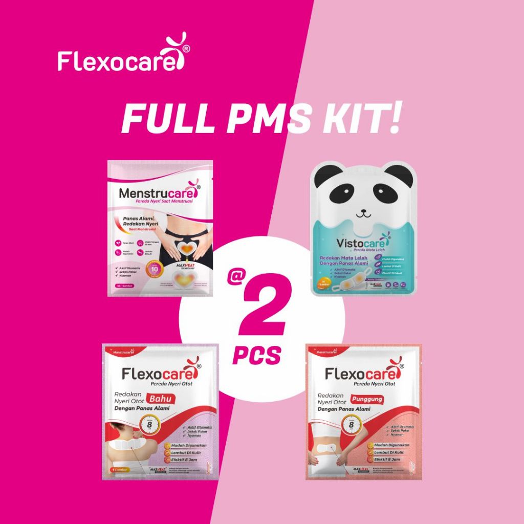 Jual Paket Full PMS Kit Produk Menstrucare, Flexocare dan Vistocare ...