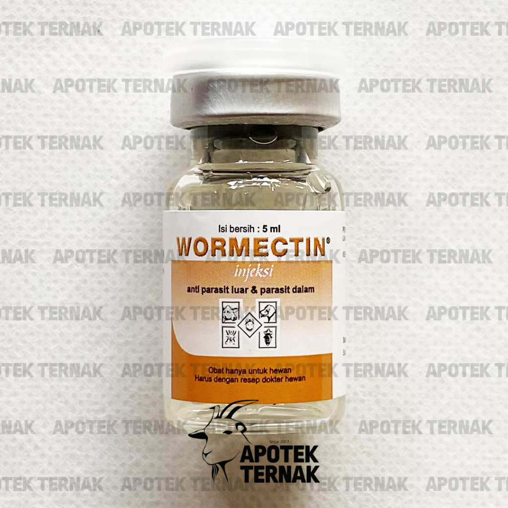 Jual Wormectin Ml Obat Anti Parasit Kutu Tungau Caplak Cacing Hewan Shopee Indonesia