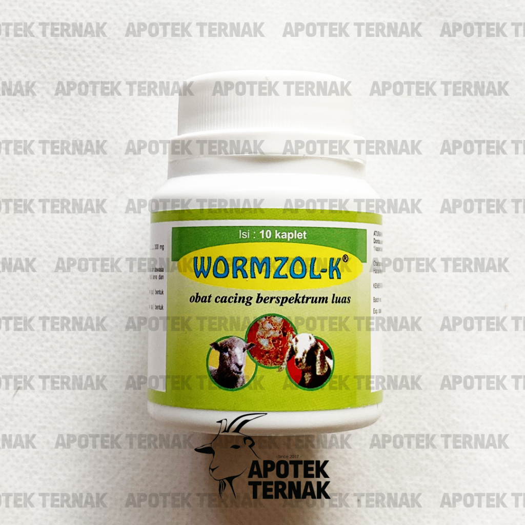 Jual WORMZOL-K 10 Kaplet Obat Cacing Kambing | Shopee Indonesia