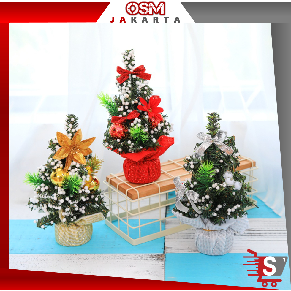 Jual OSM JKT 6020 Pohon Natal Hias / Pohon Natal Hias Mini Dekoratif ...