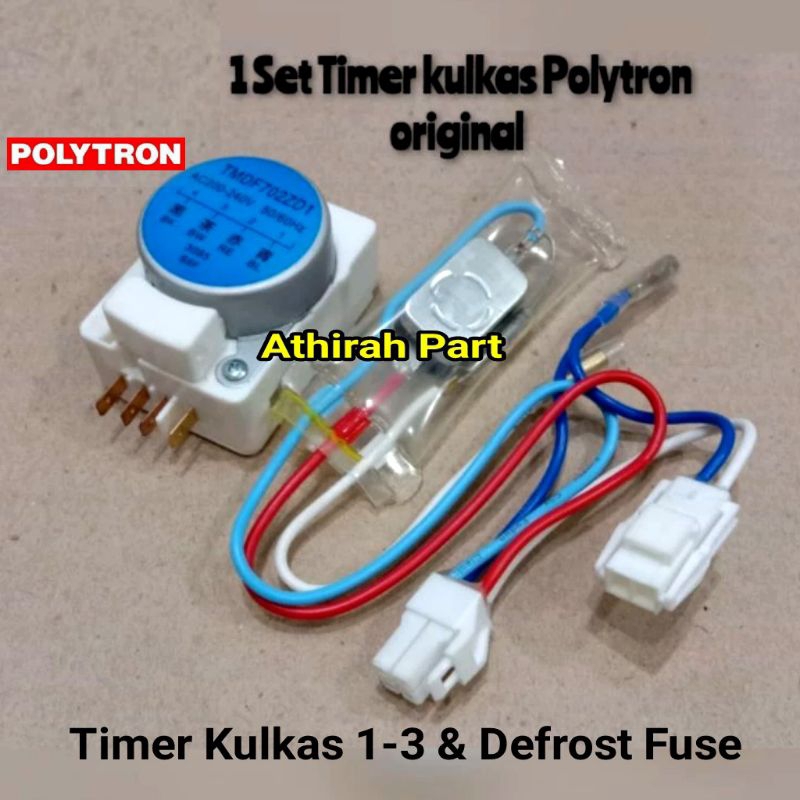 Jual Set Timer dan Defrost Fuse Kulkas Polytron 2 Pintu | Shopee Indonesia