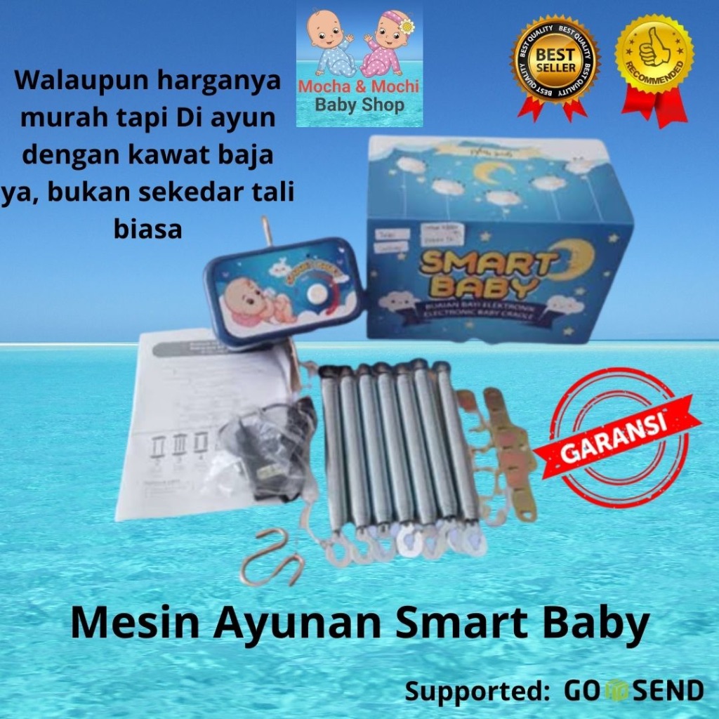 Jual Mesin Ayunan Bayi Elektrik Otomatis SMARTBABY Electronic Baby ...