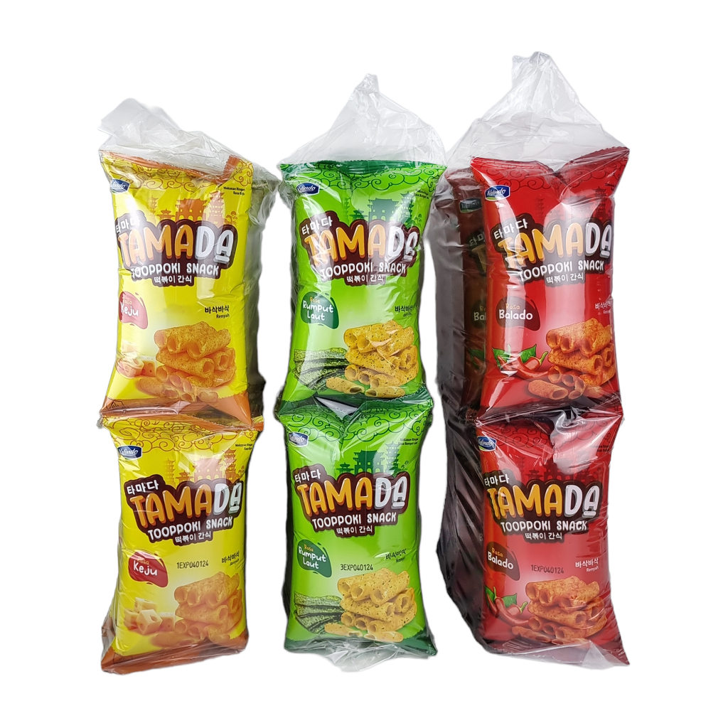 Jual Tamada Tooppoki Snack - Netto 10 Bks x 30 gr | Shopee Indonesia