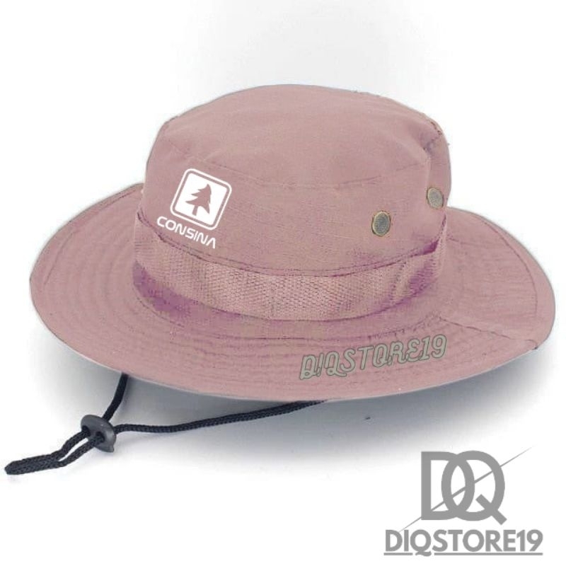 Jual Topi Rimba outdoor logo cons DTF/Topi Aktivitas adventure ...
