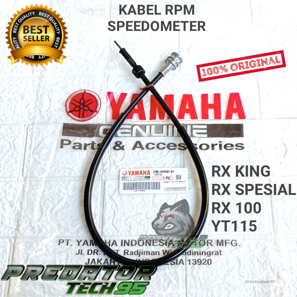 Jual KABEL SPEEDOMETER SPIDO RPM KILOMETER ORIGINAL YAMAHA RXK RX KING ...
