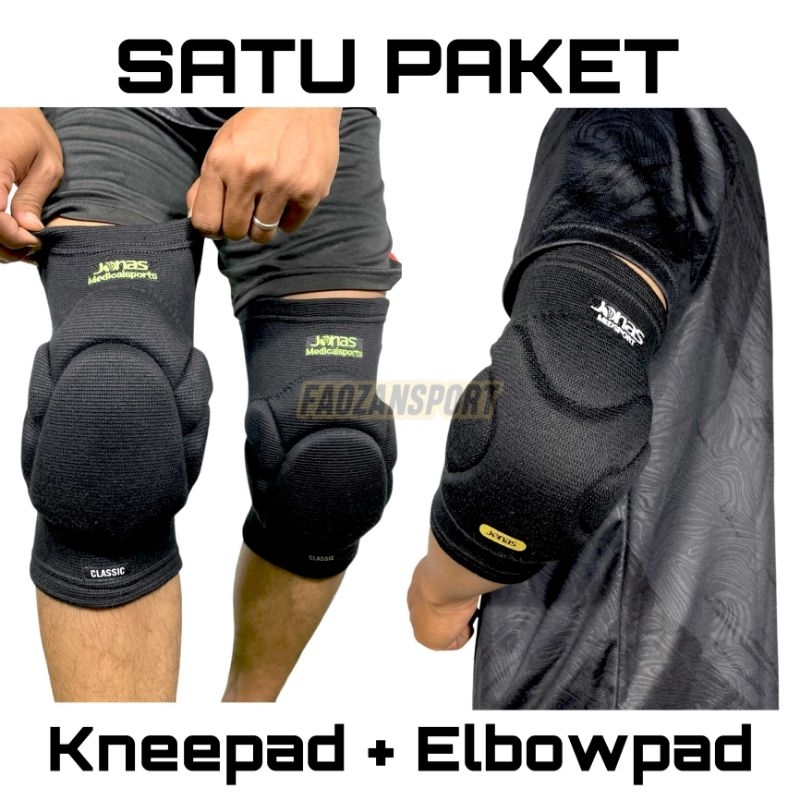 Jual Kneepad V2 jonas dan elbow pad futsal jonas Kneepad V2 elbow pro