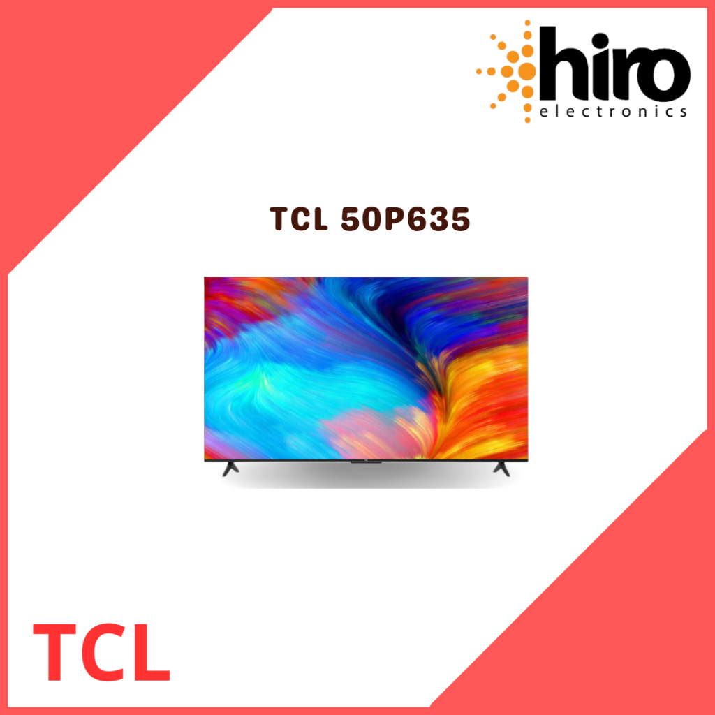 Jual LED SMART TV 50 INCH ANDROID UHD 4K GOOGLE TV TCL 50P635 (KHUSUS