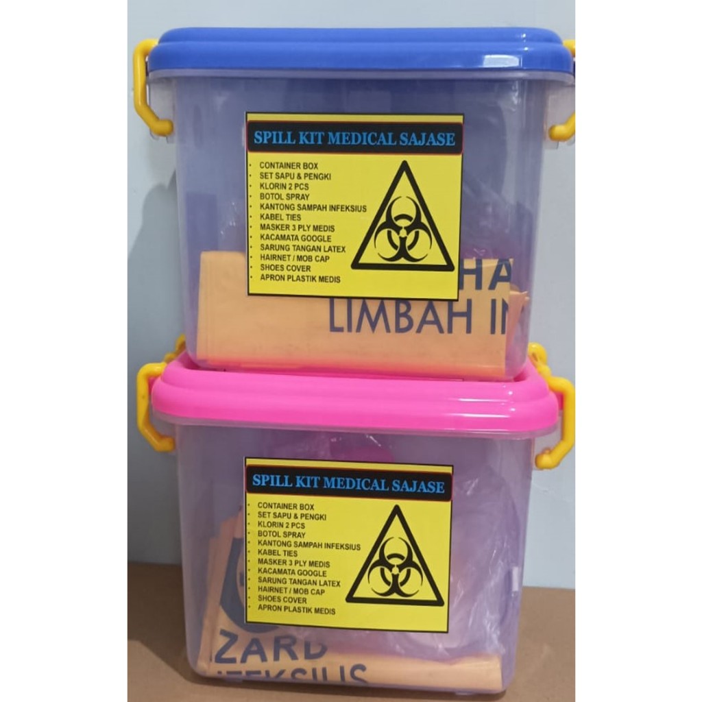 Jual Spill Kit Infeksius Klinik Rumah Sakit Spil Kit Limbah B3 Medis ...