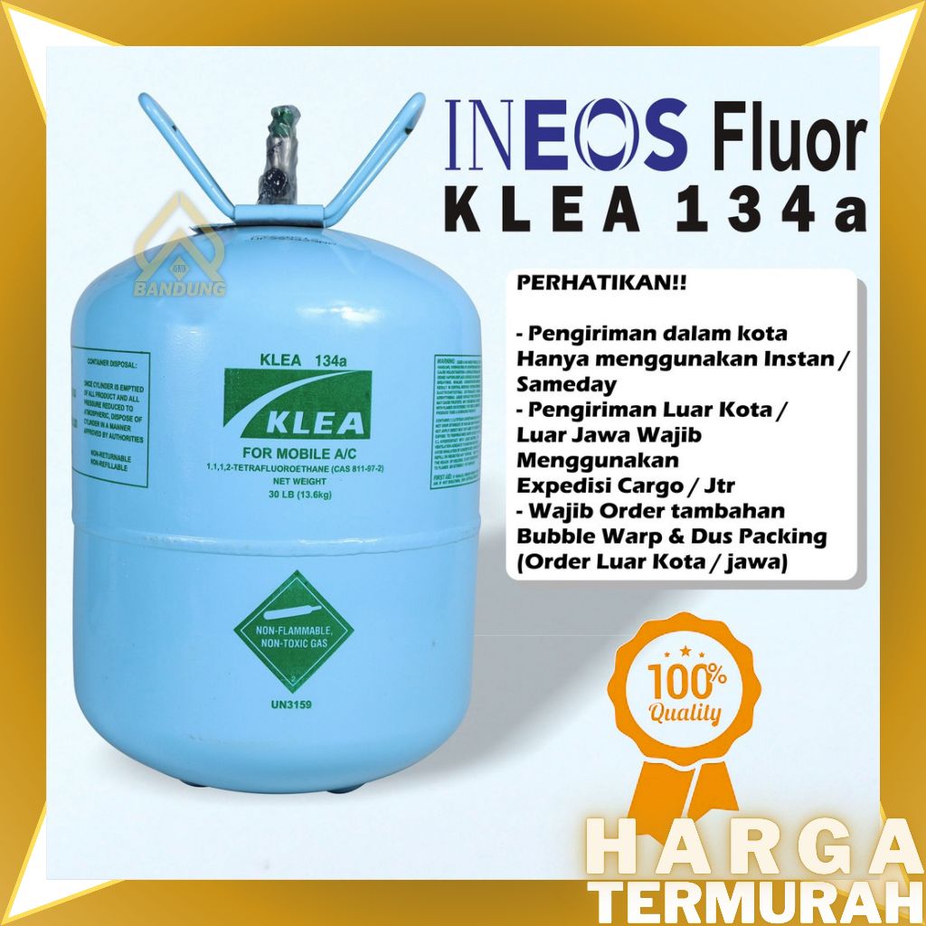 Jual FREON R22 KLEA INEOS REFRIGANT PREON R 22 REFRIGANT DAN ISI 13,6