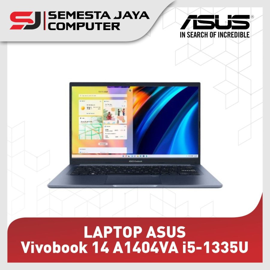 Jual ASUS Vivobook 14 A1404VA I5-1335U 8GB 512GB IRis Xe 14" FHD OHS ...