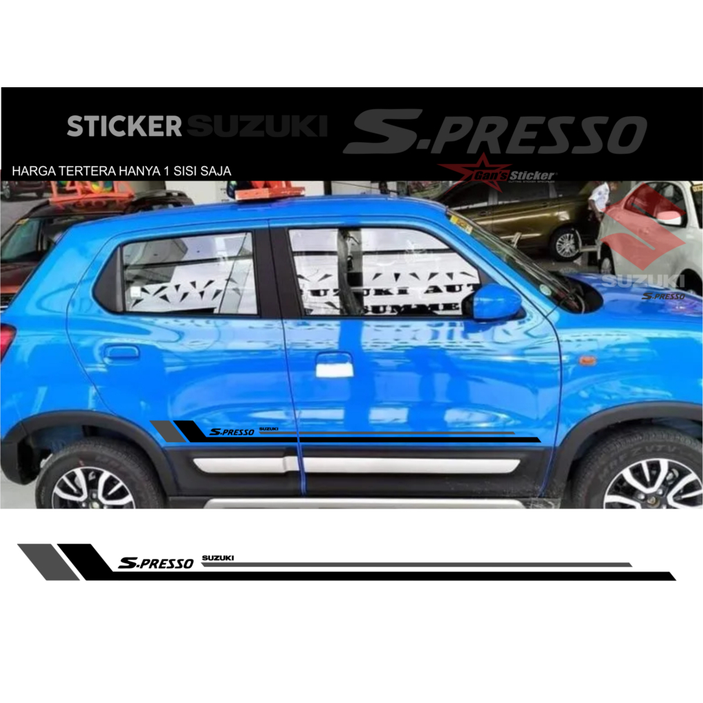 Jual sticker suzuki spresso aksesoris suzuki spresso 2022 2023 | Shopee ...