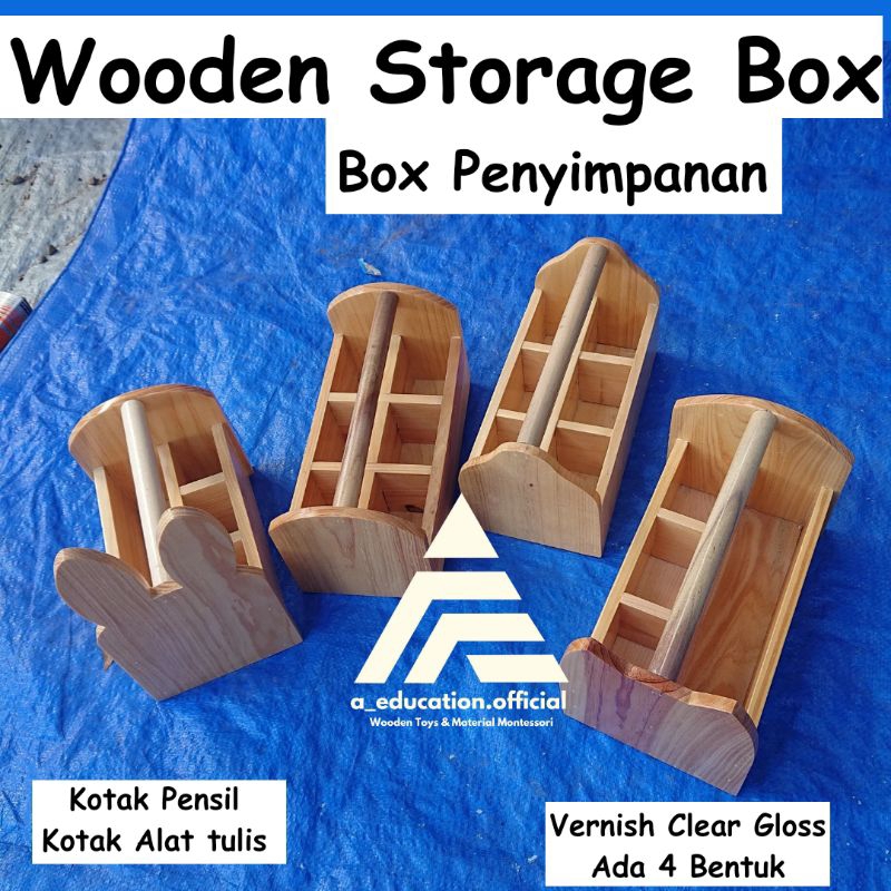 Jual Wooden Storage Box kayu | Shopee Indonesia