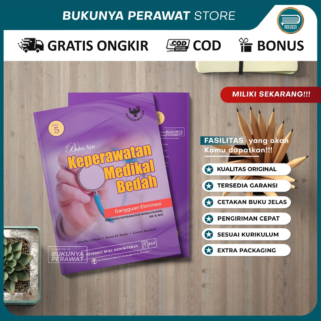 Jual Buku Ajar Keperawatan Medikal Bedah Gangguan Eliminasi Edisi 5