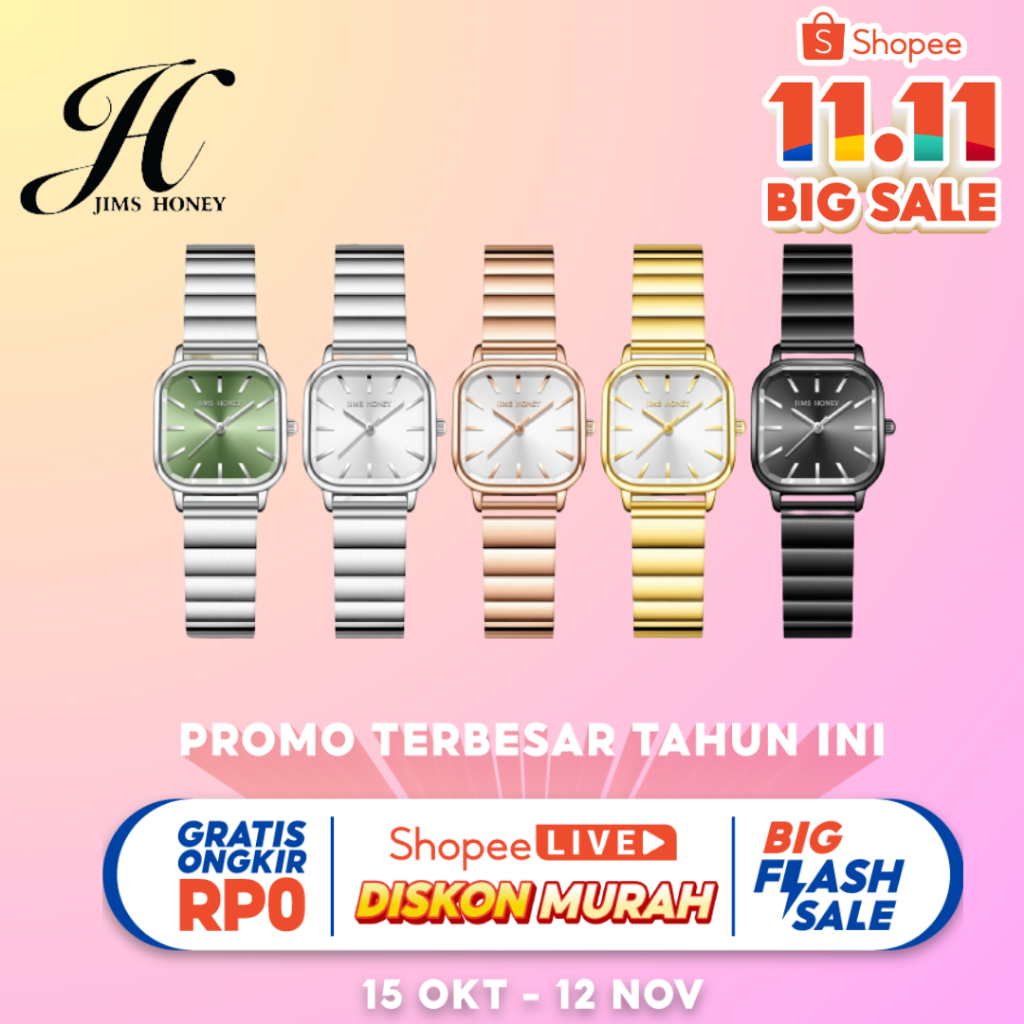 Jual Jam Tangan Wanita JHW 26 Original Jims Honey realpic cod anti air