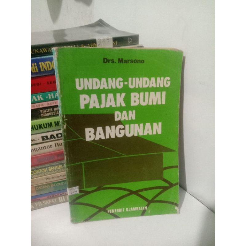 Jual Buku Undangan Undang Pajak Bumi Dan Bangunan | Shopee Indonesia