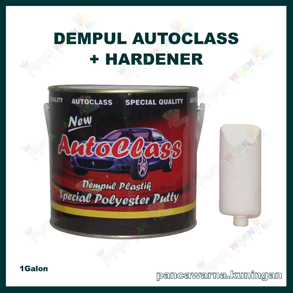 Jual Dempul Autoclass 1galon / Dempul untuk Kayu, Plastik, Besi, Body