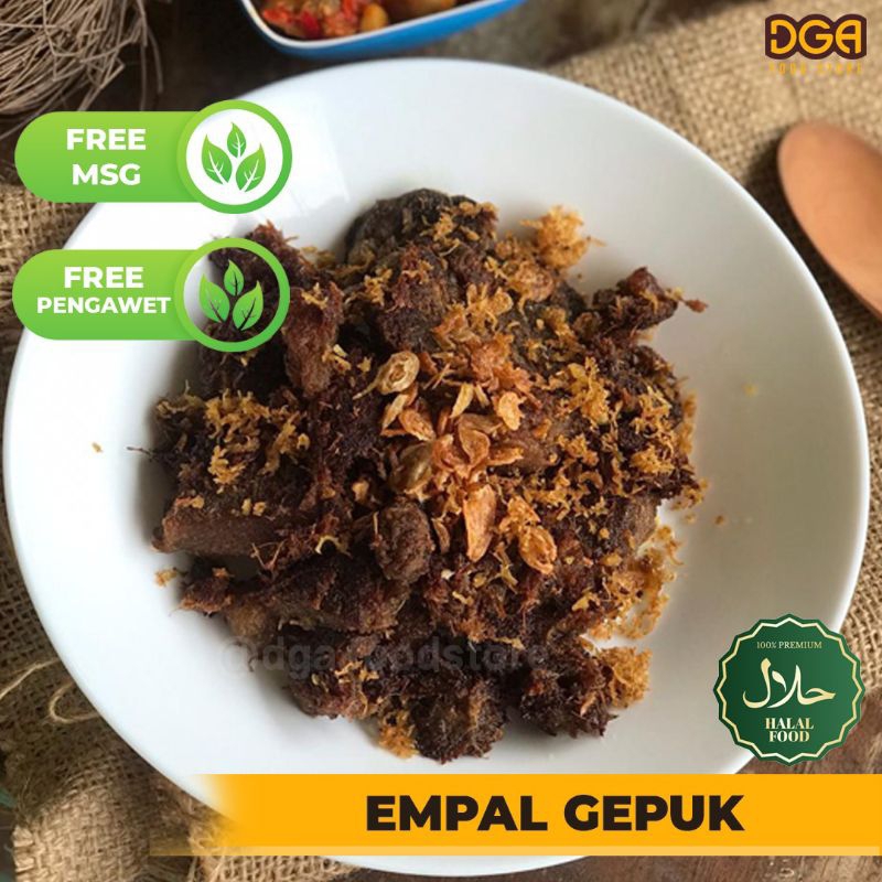 Jual Empal Gepuk Daging Sapi Non Msg Non Pengawet Dga Food Store