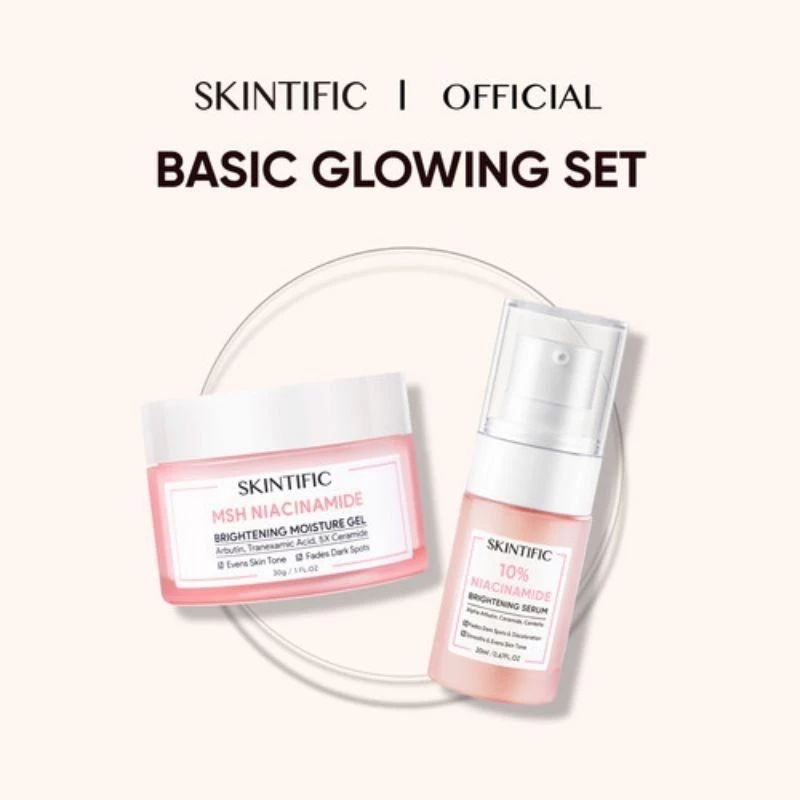 Jual Skintific Basic Glowing Set Series Shopee Indonesia